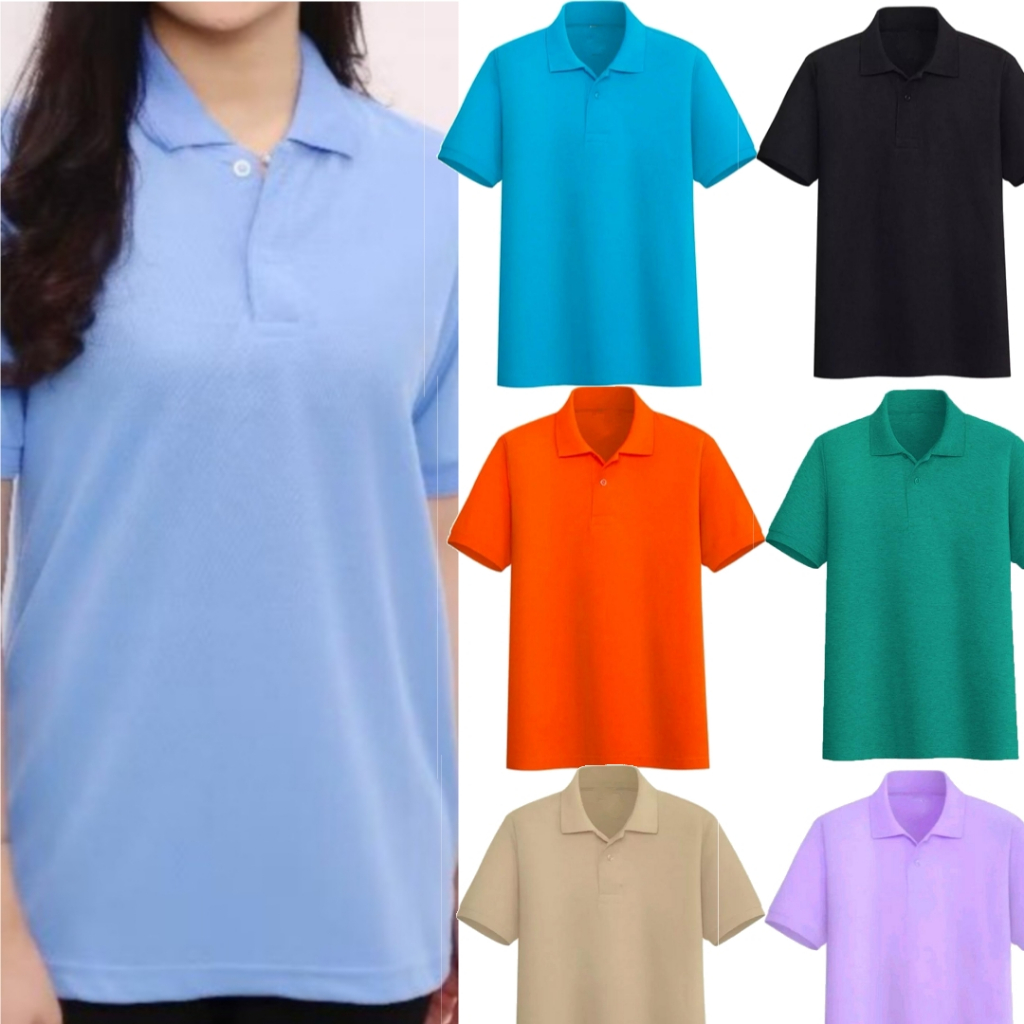 Jual ArvinClothing-Kaos Kerah Polos Polo / Baju T-Shirt Polo Polos