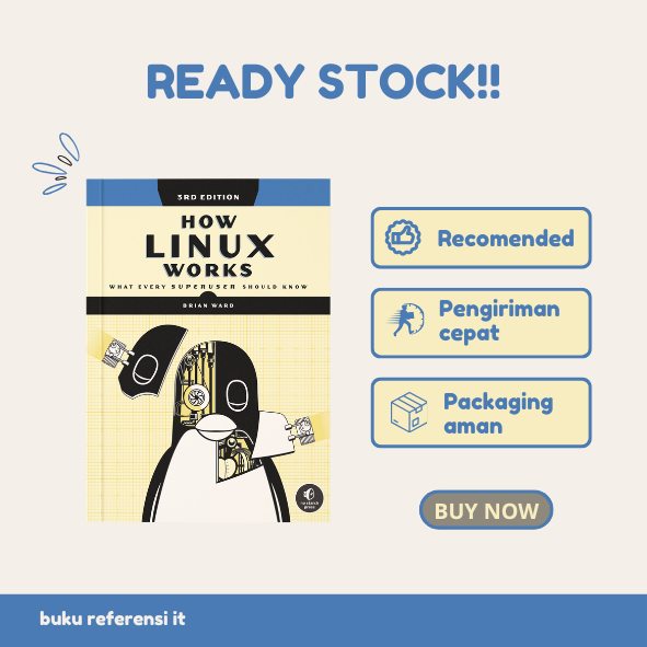 Jual Brian Ward - How Linux Works, 3rd Edition | Shopee Indonesia