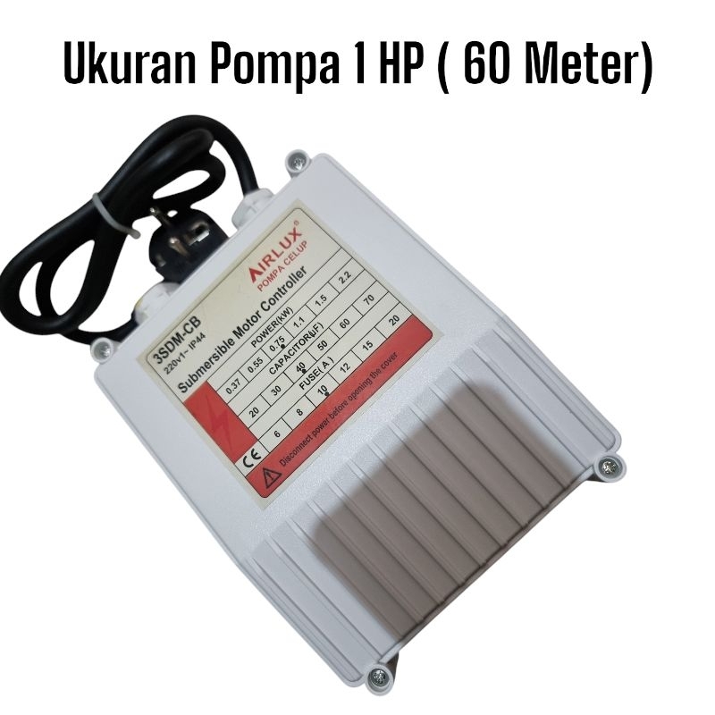 Jual box control panel pompa submersible control box pompa sumersibel ...