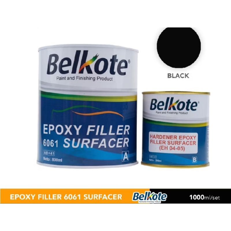 Jual EPOXY BELKOTE ABU/HITAM/PUTIH 1LTR | Shopee Indonesia