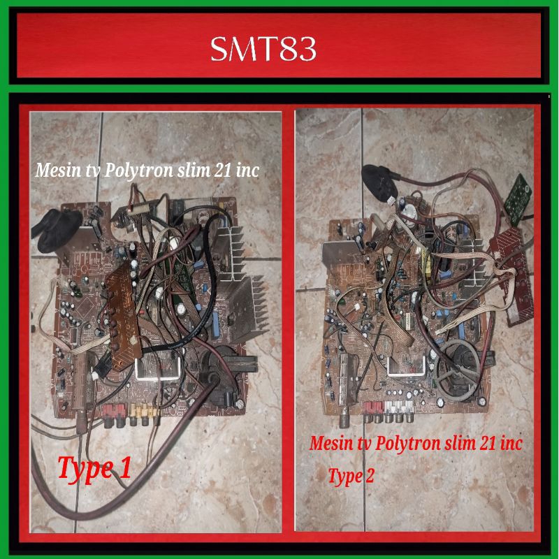 Jual Mesin tv tabung Polytron layar slim 21 inc | Shopee Indonesia