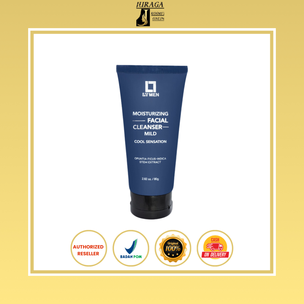 Jual LT MEN Moisturizing Facial Cleanser Mild 80gr | Shopee Indonesia