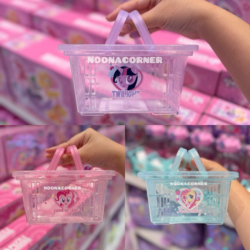 Jual Miniso x My Little Pony ‼️ Keranjang / Mini Storage Basket My ...