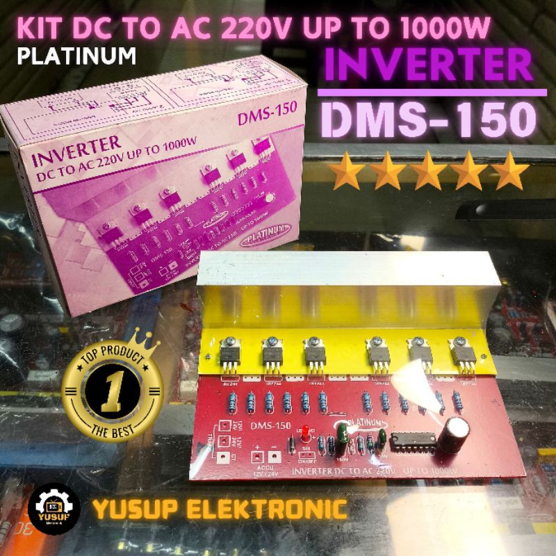 Jual TERMURAH INVERTER DC TO AC KIT INVERTER DC TO AC 220V UP TO 1000 ...