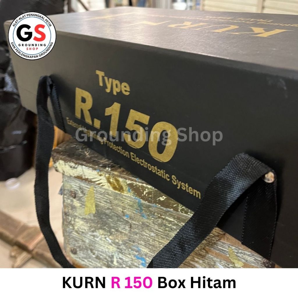 Jual KURN R 150 Box Hitam / Alat Penangkal Petir Kurn Box Hitam Tipe ...