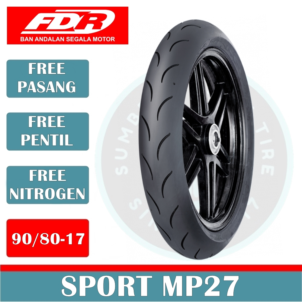 Jual Ban Motor FDR MP27 90/80-17 Racing Compound/Soft Compound | Shopee ...