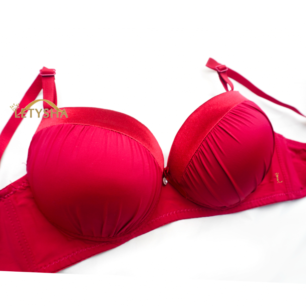 Jual LETYSHA Premium Bra - Lavender BH Push Up Busa Super Tebal Cup B ...