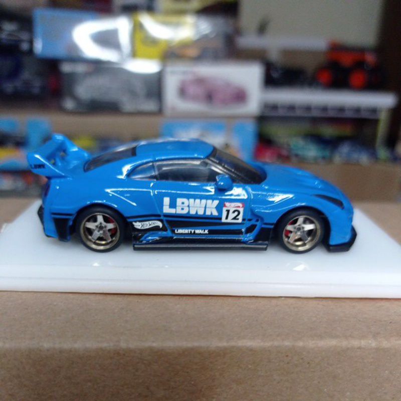 Jual Hotwheels LBWK R35 Biru Loose Unrivet Swap Carlomo | Shopee Indonesia