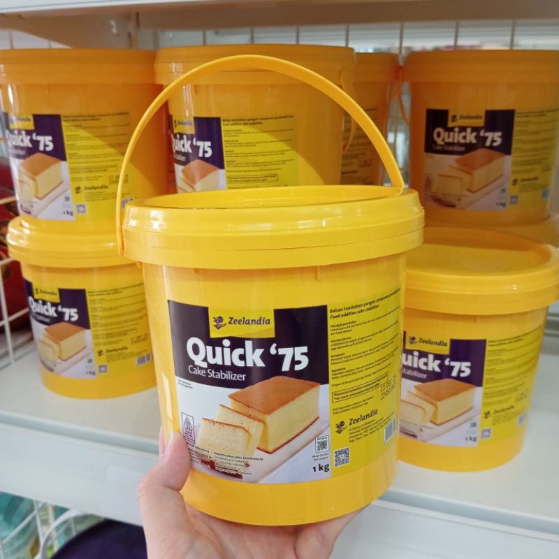 Jual Zeelandia Quick 75 SP Kue 1kg Cake Stabilizer Emulsifier Pelembut ...