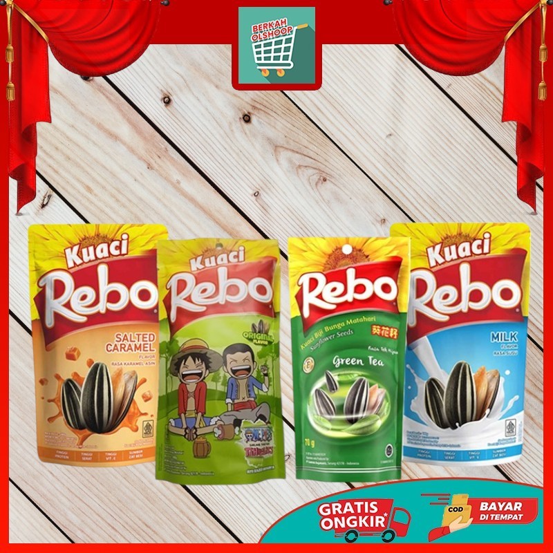 Jual KUACI REBO 140 GR VARIAN RASA | Shopee Indonesia