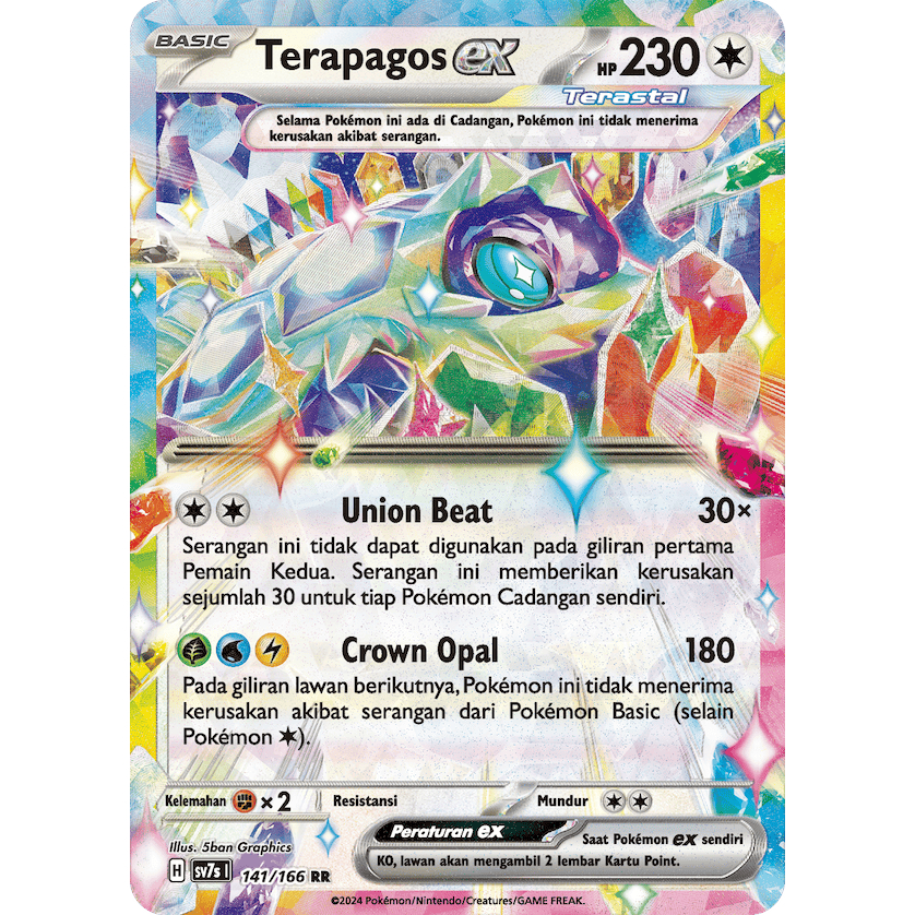 Jual Kartu Pokemon TCG Indonesia - Bimbingan Rasi Booster Pack sv7s ...