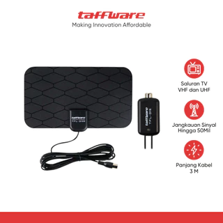 Taffware TFL-D139 Antena TV Digital DVB-T2 4K High Gain 25dB Type USB with Signal Booster Amplifier