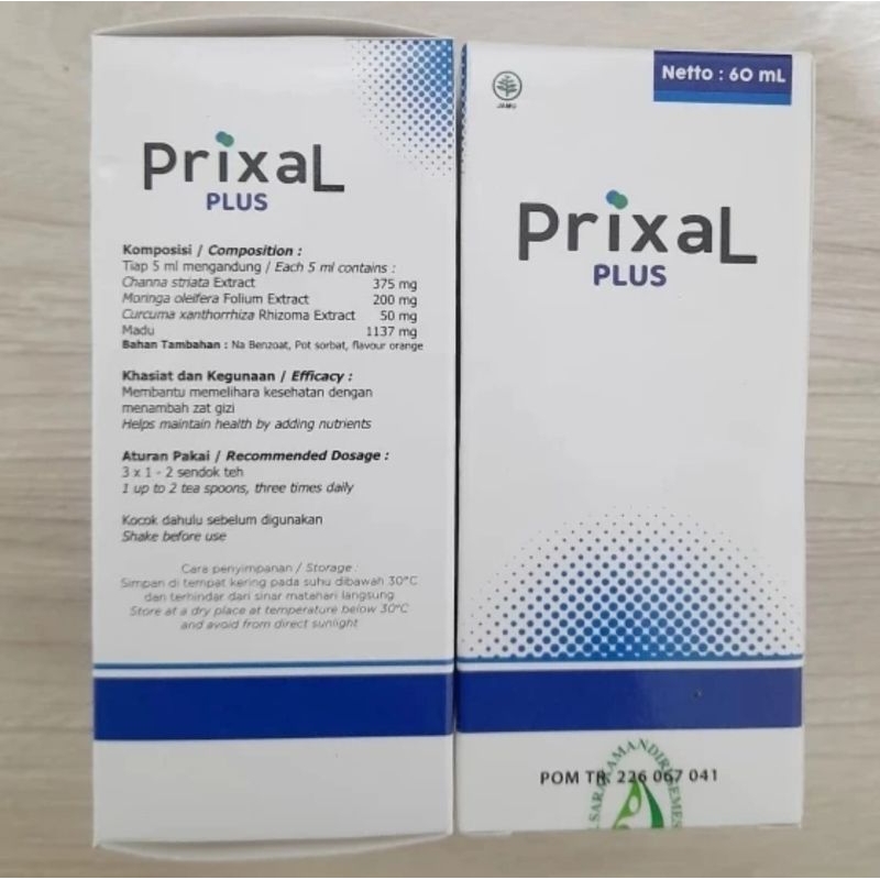 Jual Prixal Plus Syrup 60ml | Shopee Indonesia