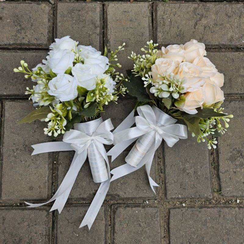 Jual Hand Bouquet Artifisial Bunga Pernikahan / Lamaran / Prewedding ...