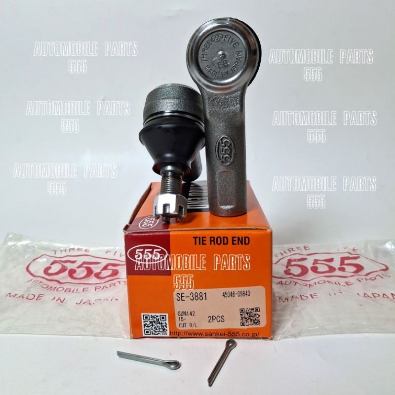 Jual tie rod end tirod innova old hilux singel harga 1set 555 japan ...