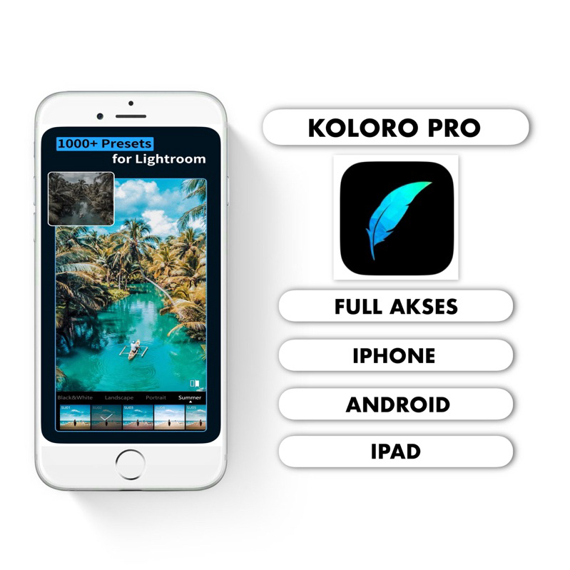 Jual ORIGINAL KOLORO PRO BERISI RIBUAN PRESET PREMIUM LR LIGHTTRROM ...