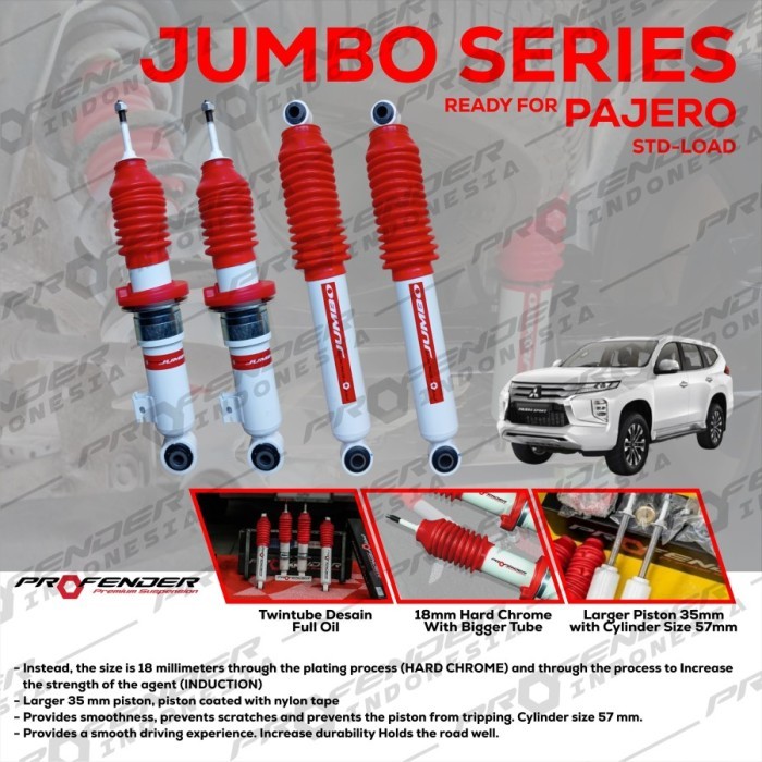 Jual Shock Breaker PROFENDER Jumbo Oil Series Lowered - MITSUBISHI ...