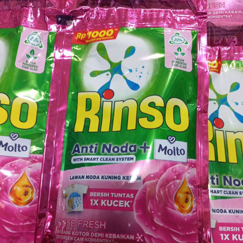 Jual RINSO CAIR SACHET /RENCENG (isi 12) | Shopee Indonesia