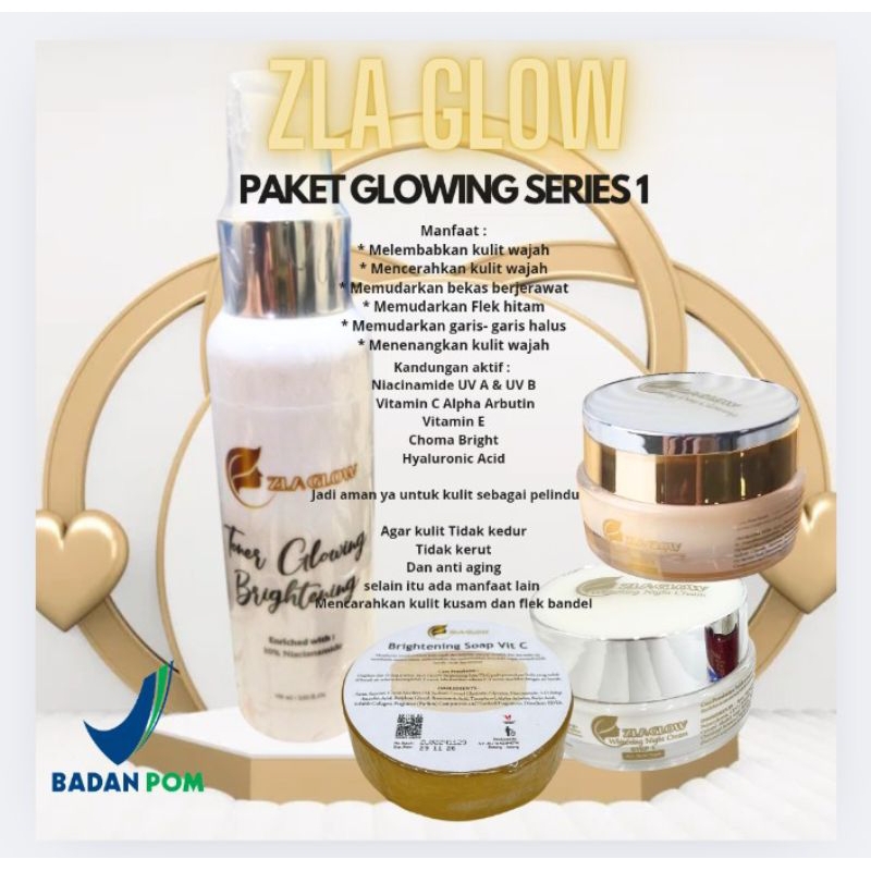Jual PAKET 4 GLOWING SERIES 1 SUSAH PUTIH | …
