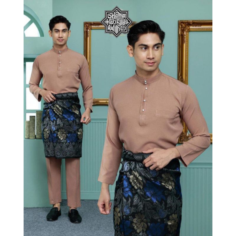 Jual BAJU TELUK BELANGA PRIA MELAYU SET BAJU KOKO MELAYU TELUK BELANGA
