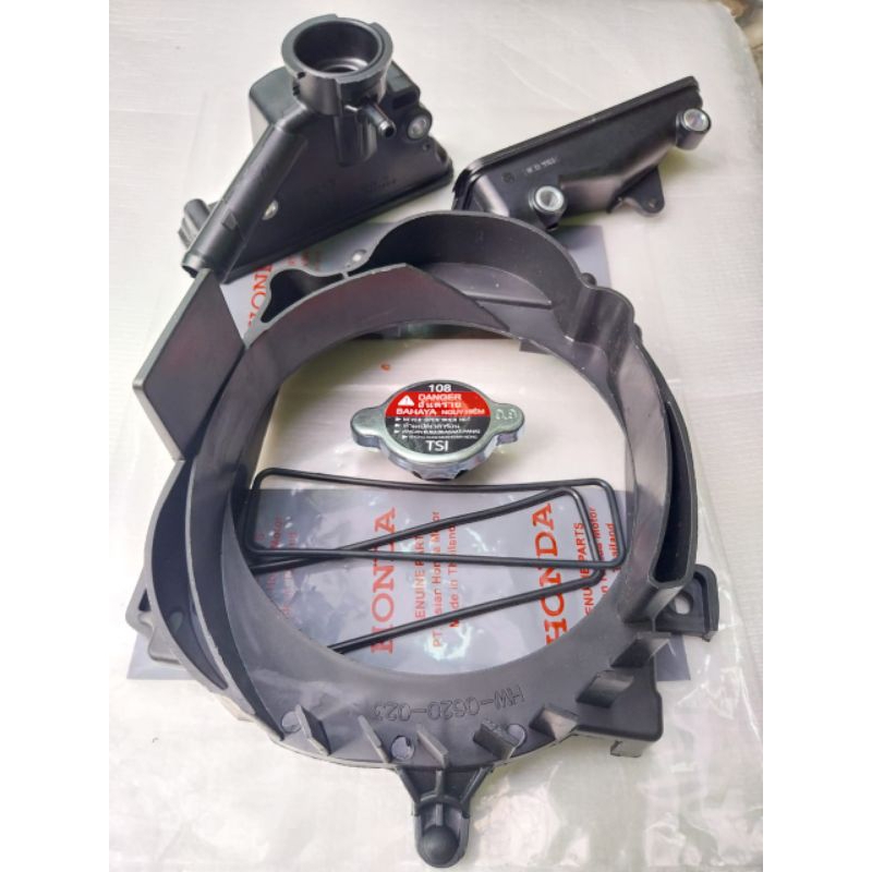 Jual dudukan radiator VARIO 125 KZR + COVER BODY RADIATOR ATAS BAWAH ...