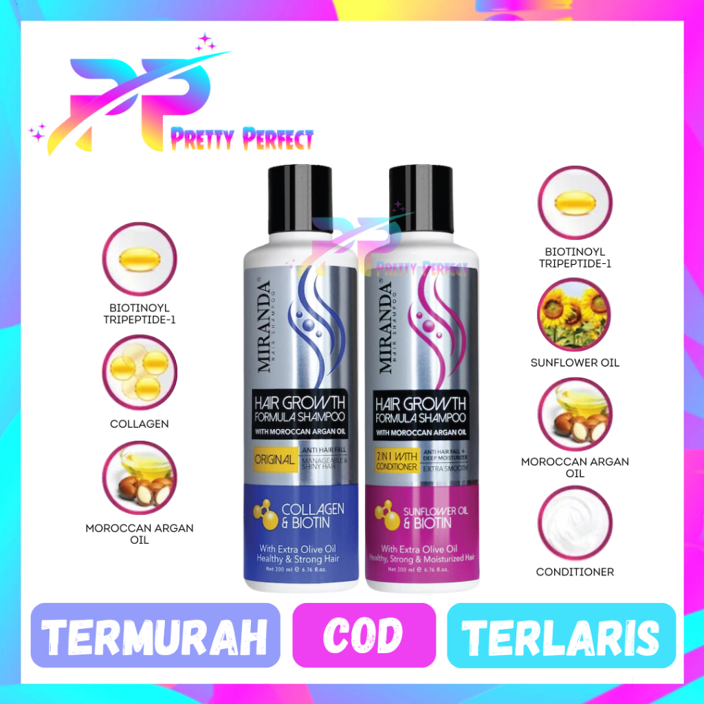 Miranda Hair Growth Biotin Shampoo