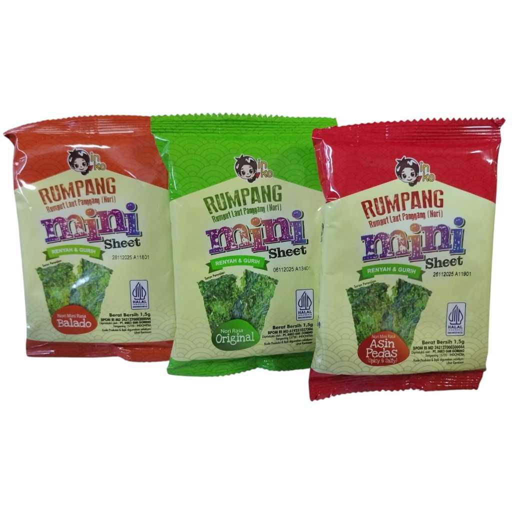 Jual Rumput Laut In Ko RUMPANG mini sheet | Shopee Indonesia