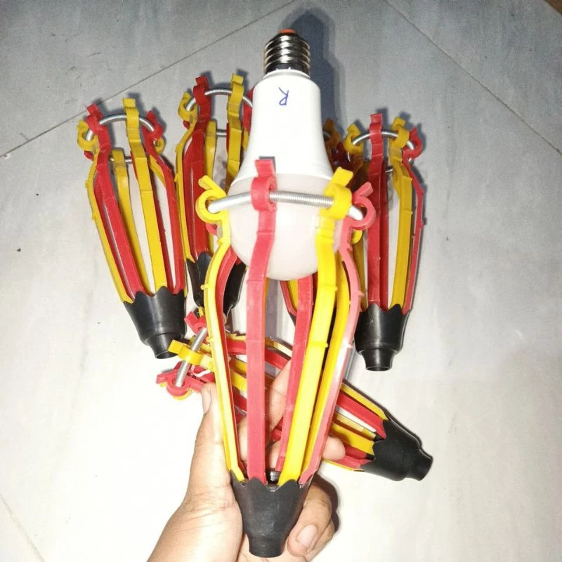 Tongkat Pengganti Lampu 2 Meter 8 Jari Adjustable Anti Ribet