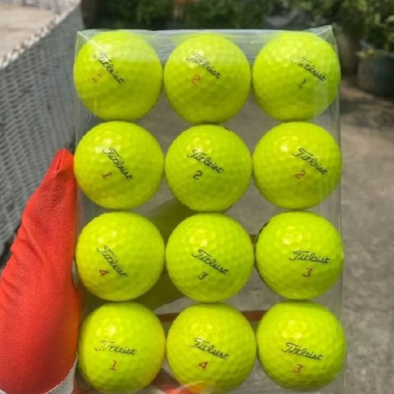 Jual Bola Golf vi1 & v1x kuning grade B 12 pcs | Shopee Indonesia