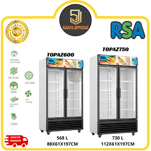 Jual Showcase RSA 2 Pintu - TOPAZ600/TOPAZ750 RSA | Shopee Indonesia