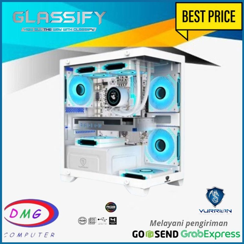 PC Rakitan Gaming i7 3770 ( RTX 3050 6GB ) Cocok Editing Render / gaming