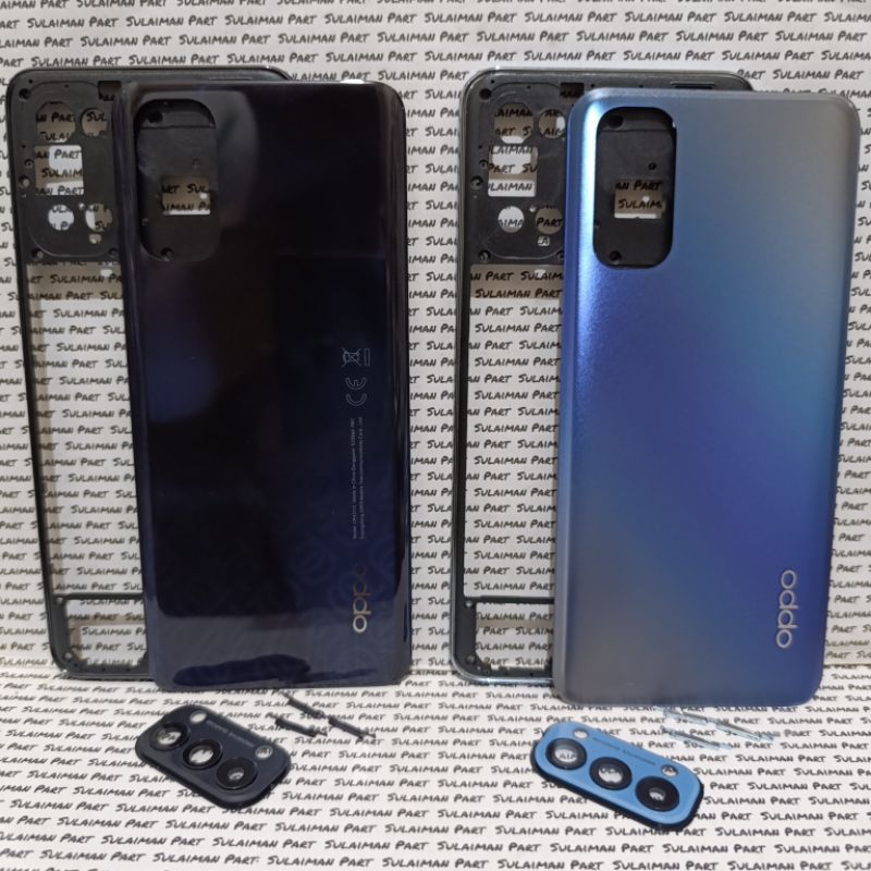 Jual Casing Housing Kesing Oppo Reno 4 4G backdoor Tutup belakang ...