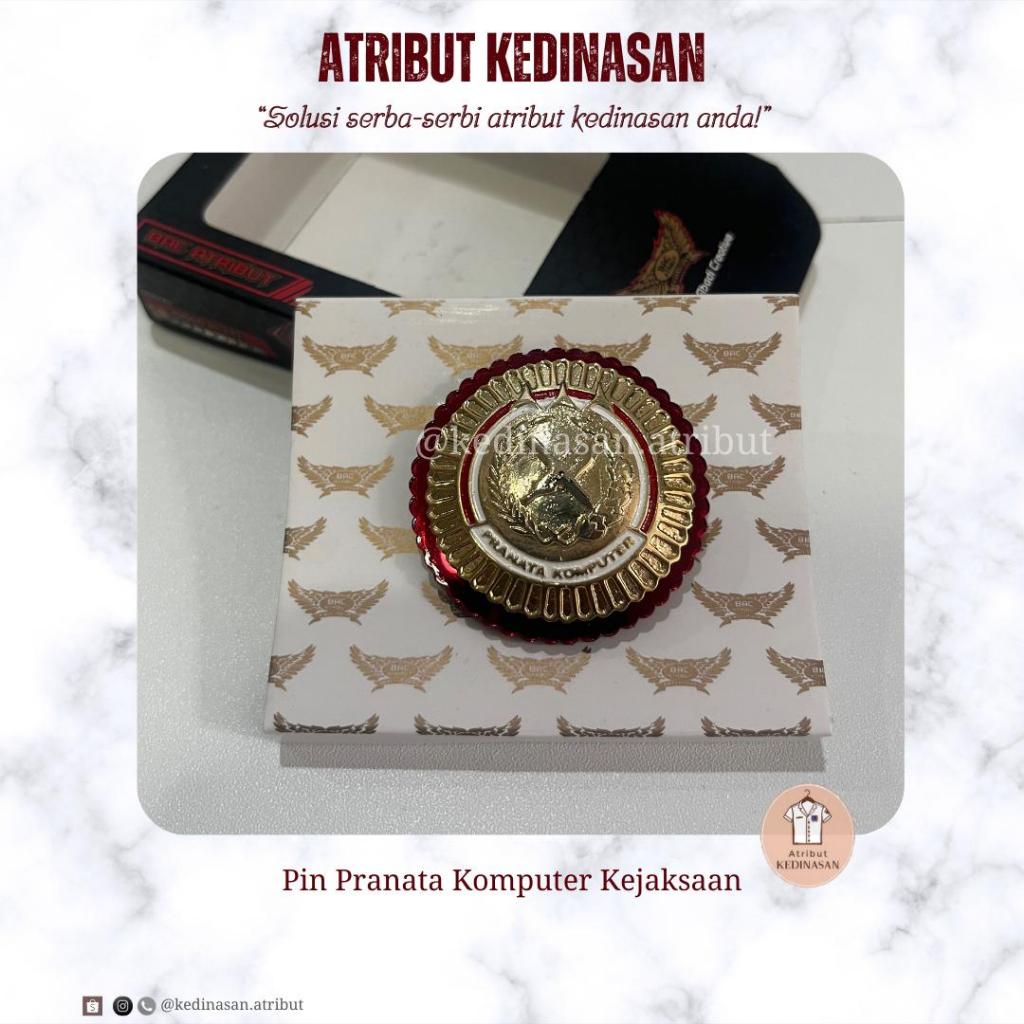 Jual Pin Pranata Komputer Kejaksaan - Tanda Jabatan Fungsional | Shopee ...