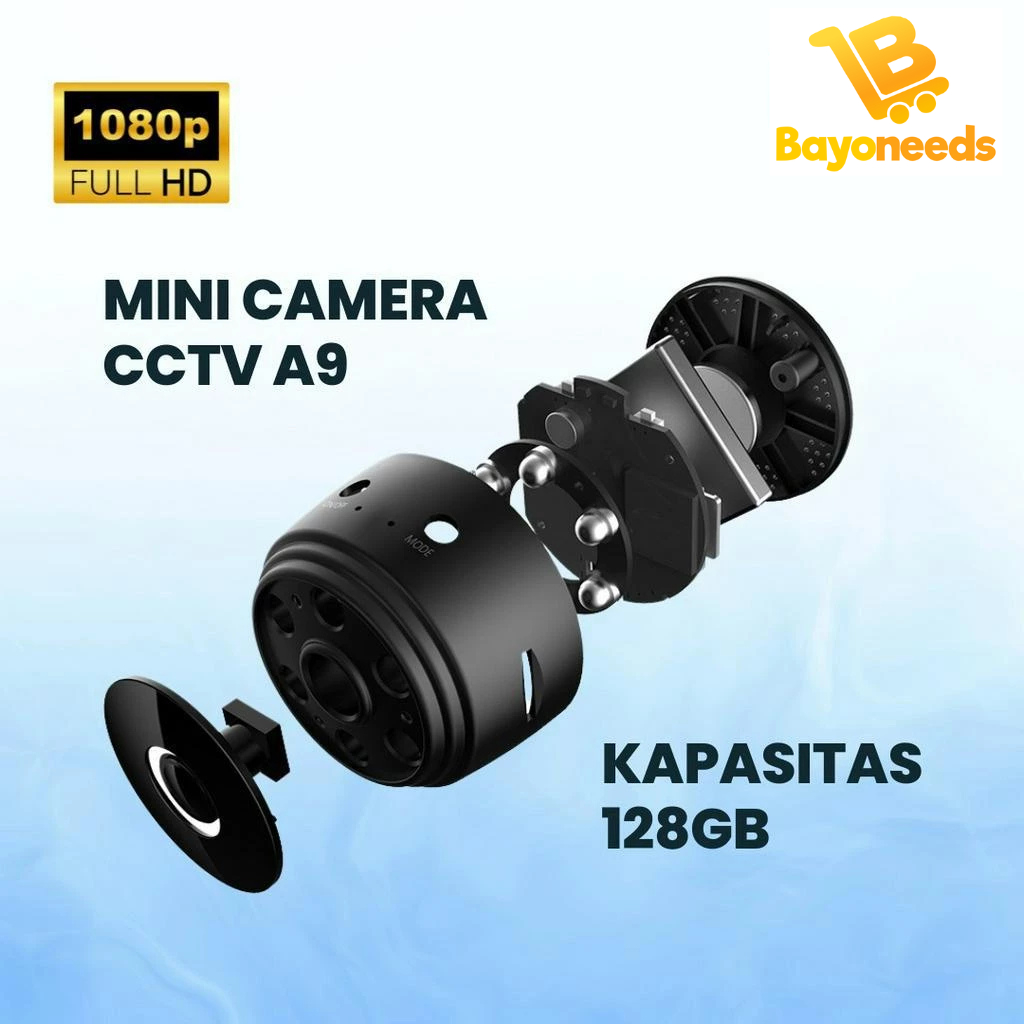 Jual CCTV Wireless A9 Mini Smart Camera Wifi HD 1080P Micro v380 Kamera ...