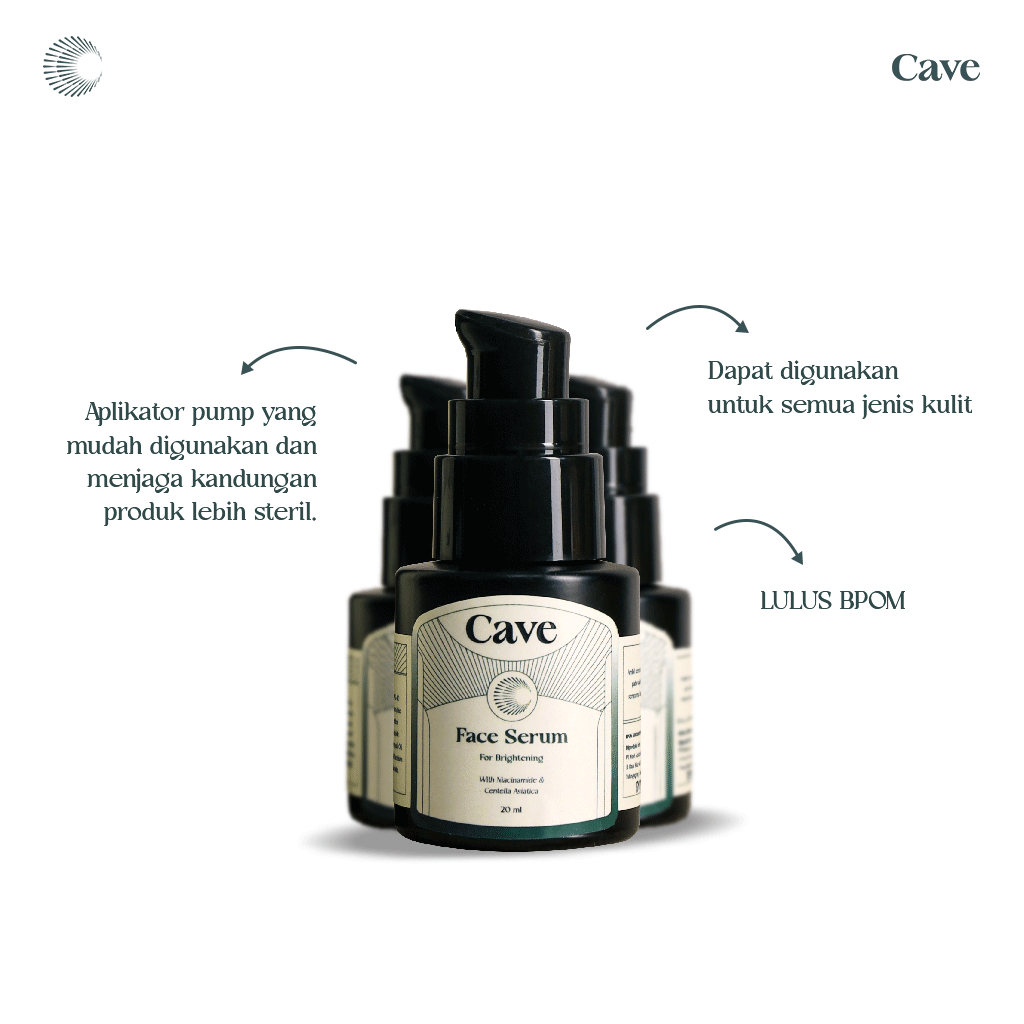 Jual Cave Complete Intense Brightening Series - Paket Skincare Pria ...