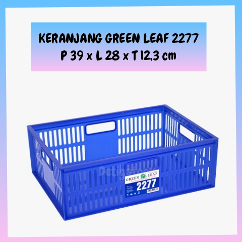 Jual Box Container Green Leaf 2245 2246 / Kontainer Industri Plastik ...
