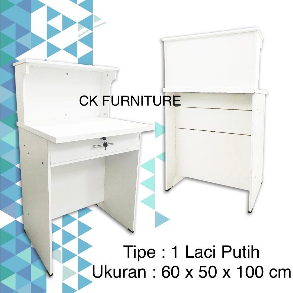 Jual MEJA KASIR MEJA INFORMASI MEJA RESEPSIONIS | Shopee Indonesia