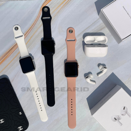 iwatch series 7000 42mm 38mm second fullset apple watch inter  original 100% mulus bergaransi