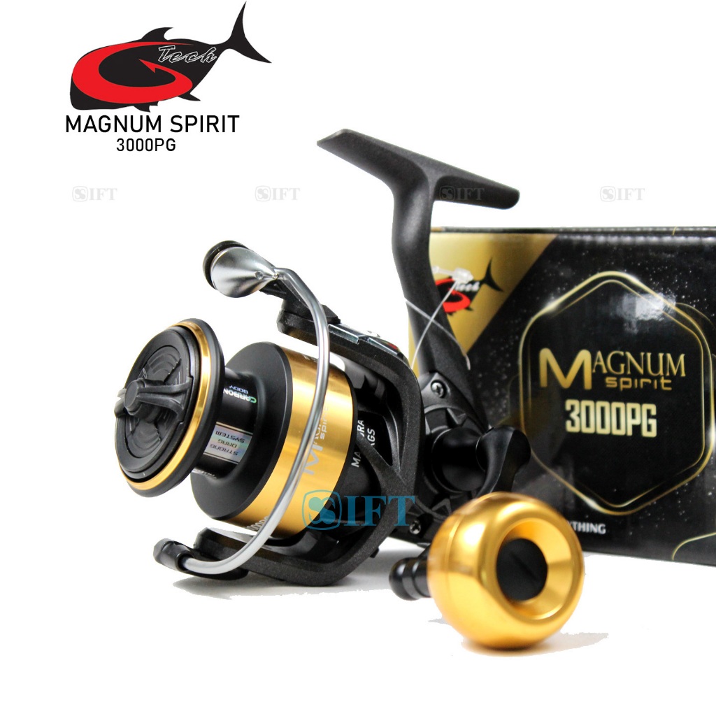 Jual Reel G-TECH MAGNUM SPIRIT 2000 3000 4000 PG HG | Power Handle ...