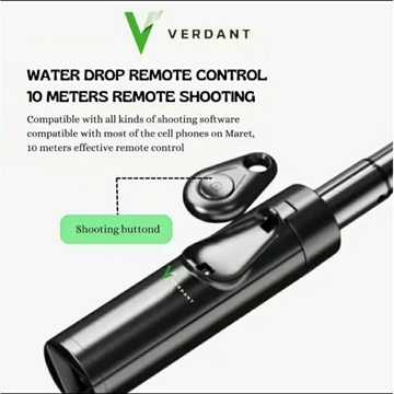 Tongsis Tripod Selfie Stick Bluetooth ORGINAL VERDANT Super Mini 80CM Gampang Di Bawa Kemana