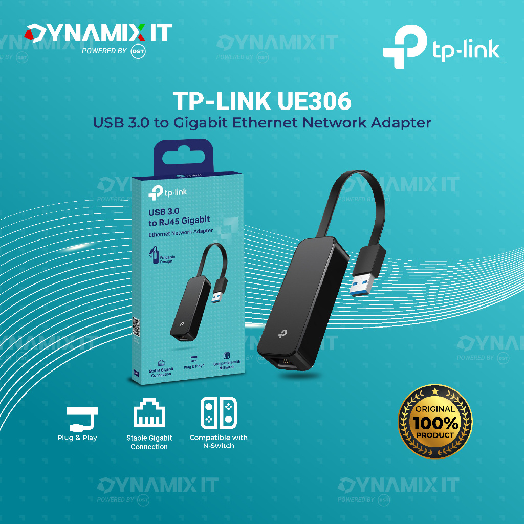 Jual TP-Link TL-UE306 USB 3.0 to Gigabit Ethernet Adapter | TPLink ...