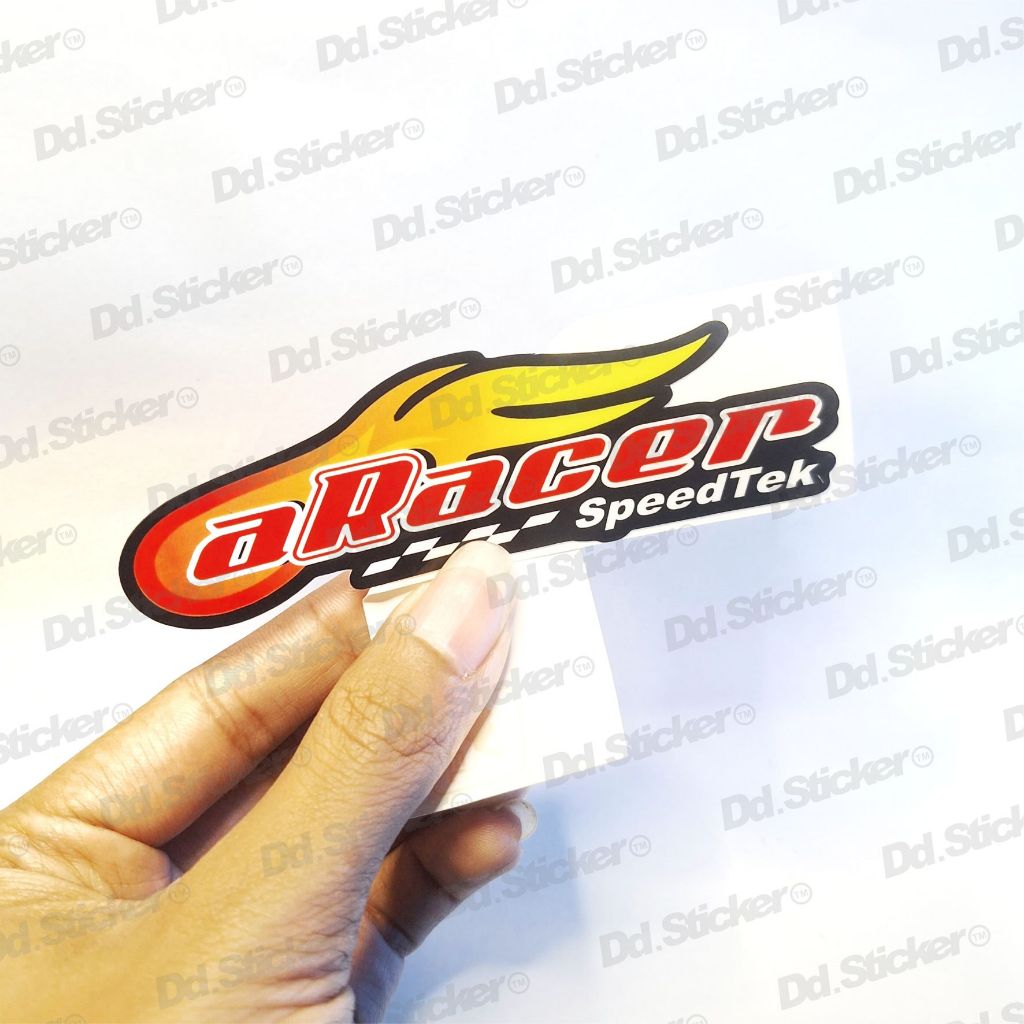 Jual Sticker aRacer SpeedTek (API) | Shopee Indonesia