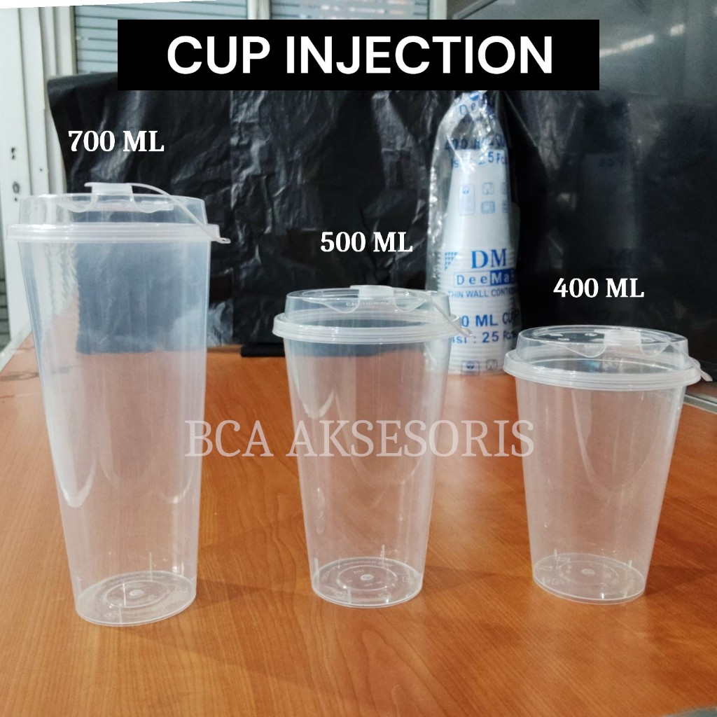 Jual CUP INJECTION - GELAS THINWALL - GELAS INJECT - GELAS FORE - GELAS ...