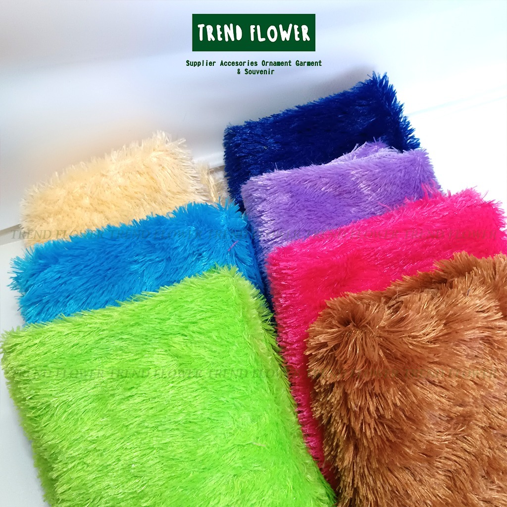 Jual Kain Rasfur Super Lembut 50cm x 170cm Bahan Boneka Karpet Surpet ...