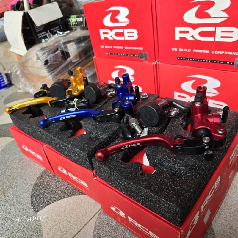 Jual RCB Forged Master rem Brake Pump S1 series 14mm original ( KANAN ...