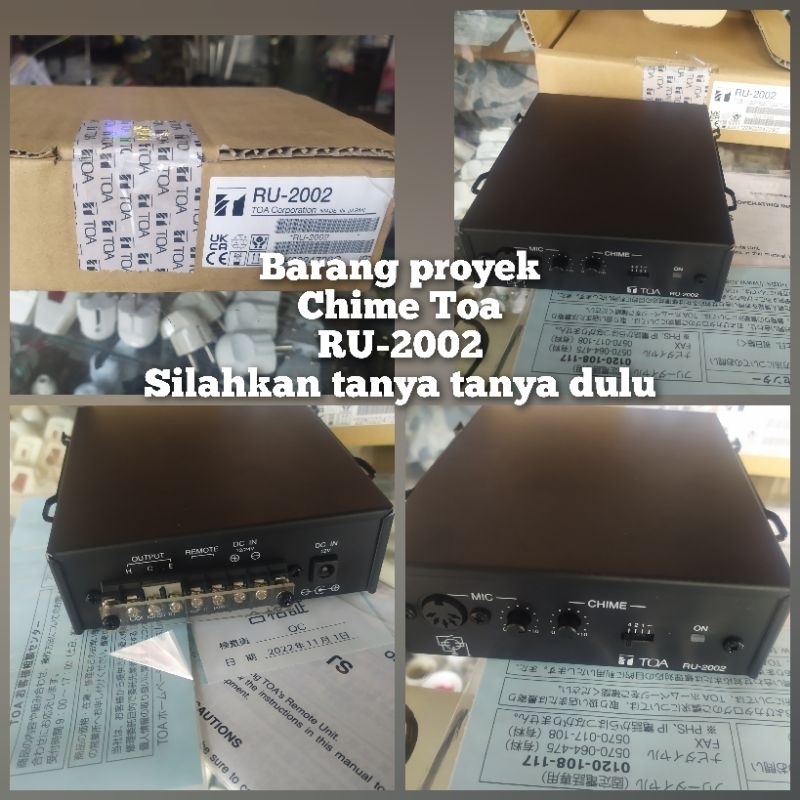 Jual Toa Chime Remote Unit RU-2002 | Shopee Indonesia