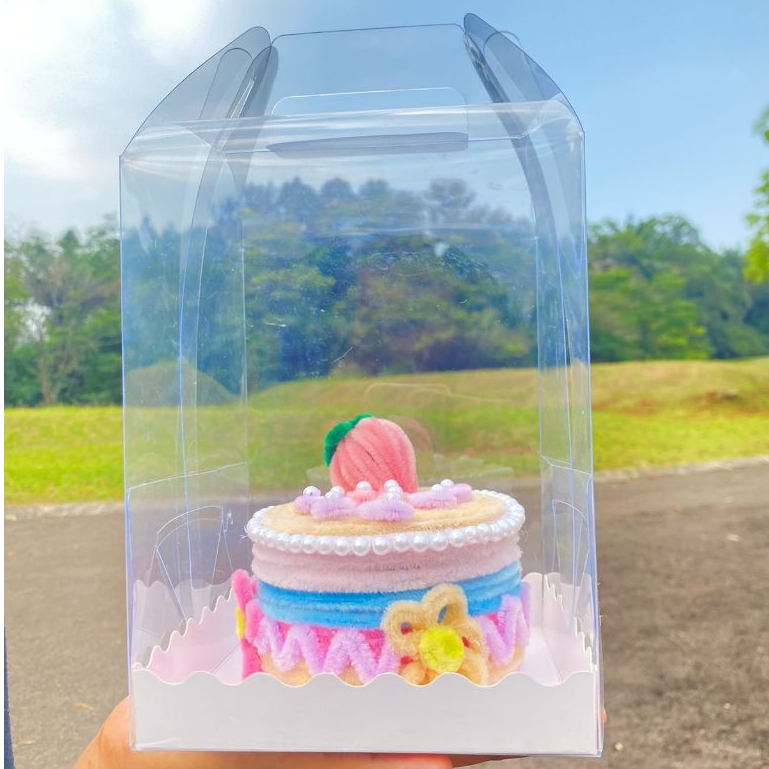 Jual Kue kawat bulu/ Birthday Cake/ Pipe cleaner cake/kue ulang tahun ...