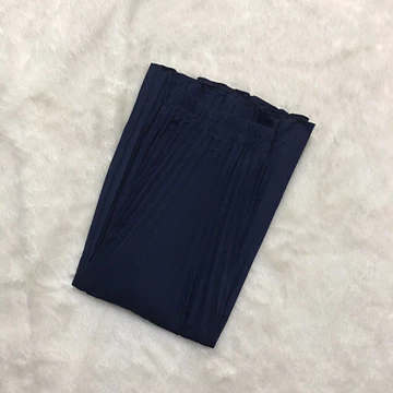 Rok Plisket Midi Rok Plisket 7 8 Rok Payung Rok Plisket Tanggung Pleated Skirt