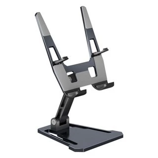 360 ° Dudukan Laptop Portabel Putar Dudukan Laptop Dudukan Laptop Desktop Aluminium