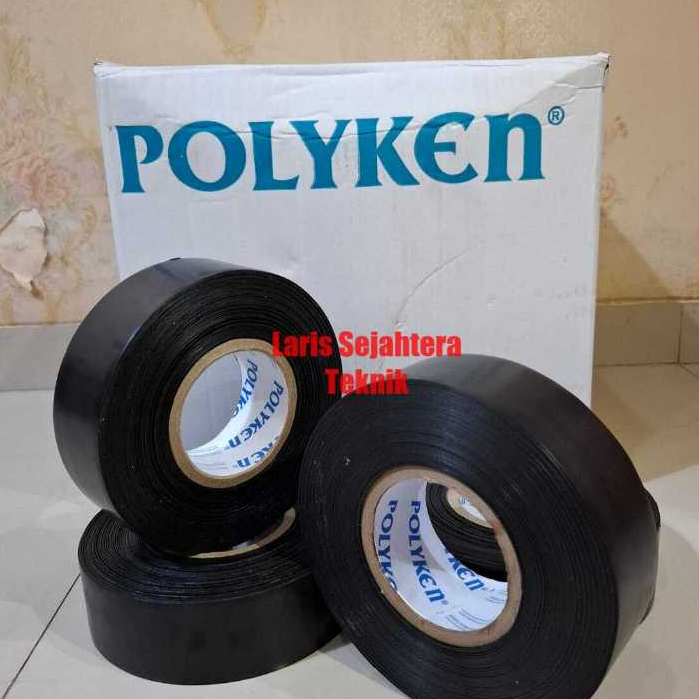 Jual Polyken 2 Inch Wrapping Pipa 2 in x 100 Feet Hitam | Shopee Indonesia